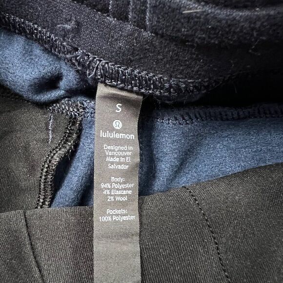 Lululemon Men's City Sweat Jogger Thermo 29" Navy Blue Size Small - Picture 4 of 7